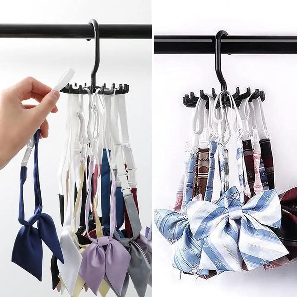 Tie Hanger, Twirl Tie Rack Holder, 20 Claw Rotating Scarf Hangers, Belt Scarves Hooks Hanger, Clothing Accessory Hanging Hook, Adjustable Tie Racks for Closet Organizer, Plastic Portable Tie Rack For Closets Tie Hanger, Twirl Tie Rack Holder, 20 Claw Rotating Scarf Hangers, Belt Scarves Hooks Hanger, Clothing Accessory Hanging Hook, Adjustable Tie Racks for Closet Organizer, Plastic Portable Tie Rack For Closets